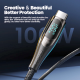 100W Flash Charging Digital Display Cable for Laptop & Phones (1M Black)