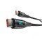 100W Flash Charging Digital Display Cable for Laptop & Phones (1M Black)
