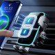 Dual Coil 15W Wireless Charging Car Phone Holder 