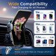 Dual Coil 15W Wireless Charging Car Phone Holder 