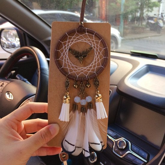 Dream Catcher Car Hangings - Deer Head
