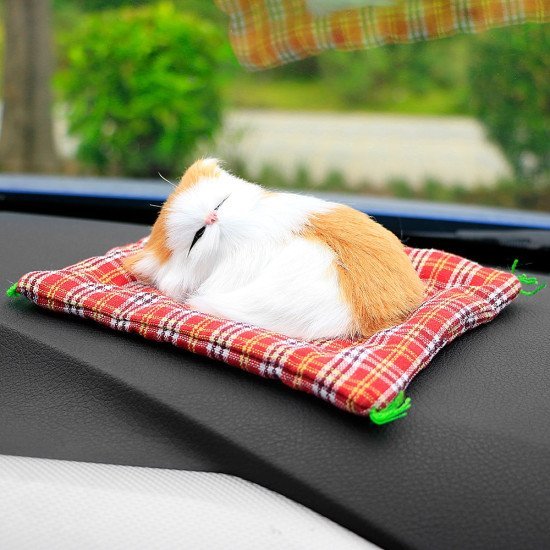 Plush Cats for Car Dashboards