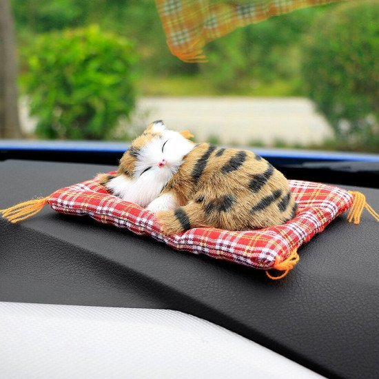 Plush Cats for Car Dashboards