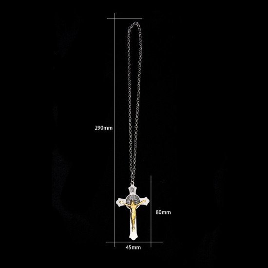 Lord Jesus Crucifix Cross Car Pendant 