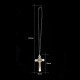 Lord Jesus Crucifix Cross Car Pendant 