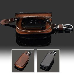 Car Key Fob Premium Leather Case - Protective Smart Key Cover Car Key Fob Premium Leather Case - Protective Smart Key Cover