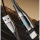 2.4A Fast Charge Lightning Cable with Digital Display (1M Black)
