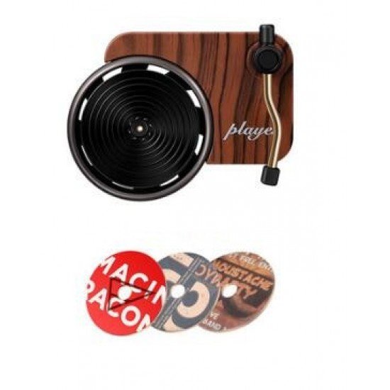 Retro Record Player Car Air Vent Clip Air Freshener With 3 Refills Retro Record Player Car Air Vent Clip Air Freshener With 3 Refills