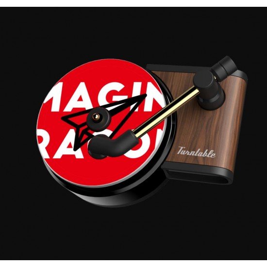 Retro Record Player Car Air Vent Clip Air Freshener With 3 Refills Retro Record Player Car Air Vent Clip Air Freshener With 3 Refills