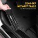 5D Carbon Fiber Anti Scratch Car Door Sill Protector Tape 5M Universal – Black