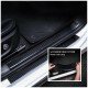 5D Carbon Fiber Anti Scratch Car Door Sill Protector Tape 5M Universal – Black