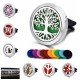Designer Car Air Vent Freshener Clips with Scent Pads