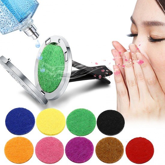 Designer Car Air Vent Freshener Clips with Scent Pads