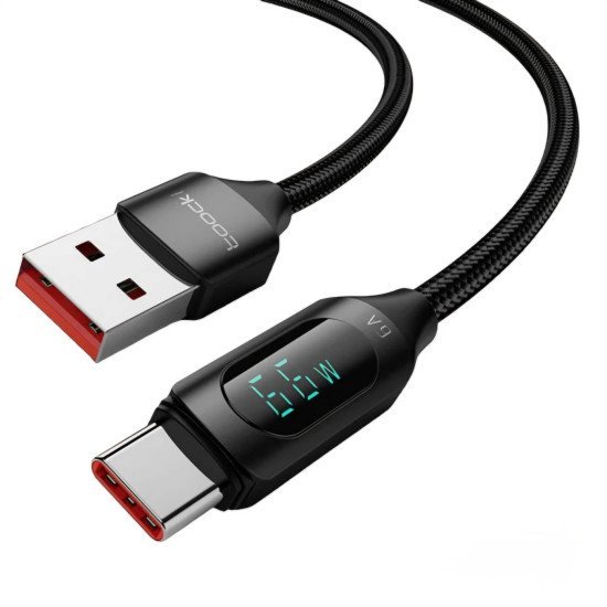 66W Fast Charging Digital Display Cable (1M Black & Blue) 66W Fast Charging Digital Display Cable (1M Black & Blue)