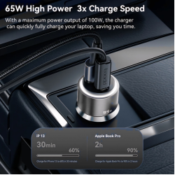 95W Super Fast PD 3.0 Car Charger Adapter QC 4.0 for Laptops & Phones 95W Super Fast PD 3.0 Car Charger Adapter QC 4.0 for Laptops & Phones