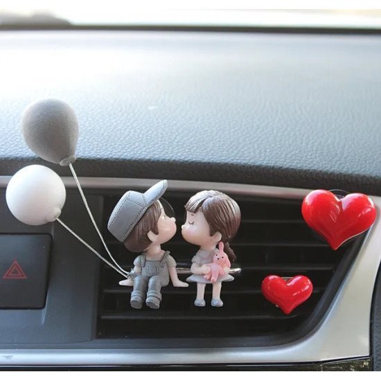 Cute Couple Air Vent Perfume Clips Cute Couple Air Vent Perfume Clips