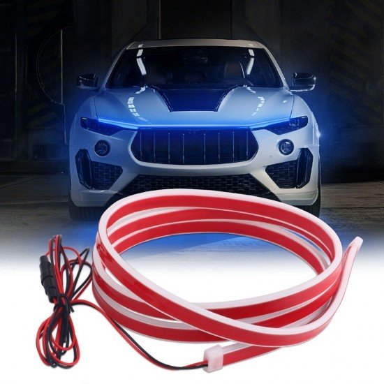 Car Hood Dynamic LED Light DRL Strip 180cm - Universal Fit (Waterproof) 3 colors Car Hood Dynamic LED Light DRL Strip 180cm - Universal Fit (Waterproof) 3 colors