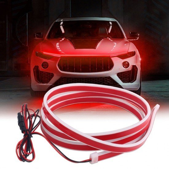 Car Hood Dynamic LED Light DRL Strip 180cm - Universal Fit (Waterproof) 3 colors Car Hood Dynamic LED Light DRL Strip 180cm - Universal Fit (Waterproof) 3 colors