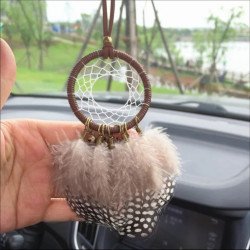 Dream Catcher Car Hangings - Feathers