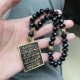 Islamic Ayatul Kursi Car Pendant with 33 Beads - Stainless Steel Hanging Islamic Ayatul Kursi Car Pendant with 33 Beads - Stainless Steel Hanging