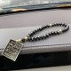 Islamic Ayatul Kursi Car Pendant with 33 Beads - Stainless Steel Hanging Islamic Ayatul Kursi Car Pendant with 33 Beads - Stainless Steel Hanging