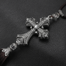 Jesus Cross Crystal Car Pendant Jesus Cross Crystal Car Pendant