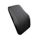 Car Lumbar Support Ergonomic Pillow - Premium Leather (Black)