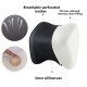 Ergonomic Car Headrest Memory Foam Pillow Pack of 2 - Premium Leather Coffee Brown Ergonomic Car Headrest Memory Foam Pillow Pack of 2 - Premium Leather Coffee Brown