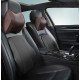 Ergonomic Car Headrest Memory Foam Pillow Pack of 2 - Premium Leather Coffee Brown Ergonomic Car Headrest Memory Foam Pillow Pack of 2 - Premium Leather Coffee Brown