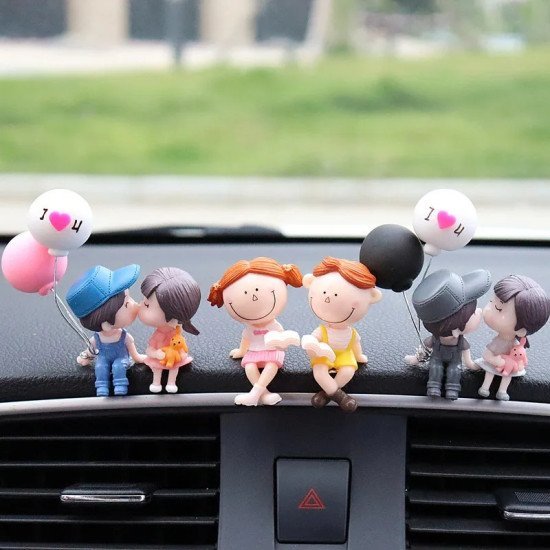 Miniature Couple`s for Car Dashboard (5 Styles)