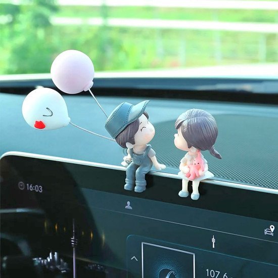 Miniature Couple`s for Car Dashboard (5 Styles)