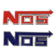 NOS 3D Metal Emblem - Universal Fit (2 colors) NOS 3D Metal Emblem - Universal Fit (2 colors)