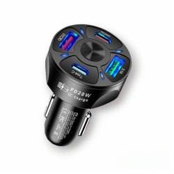 PD Car Charger Adapter QC 3.0- 3.1Amp Fast Phone Charging