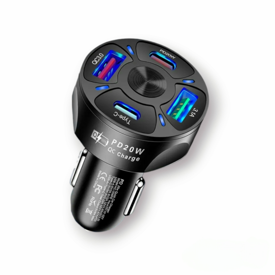 PD Car Charger Adapter QC 3.0- 3.1Amp Fast Phone Charging PD Car Charger Adapter QC 3.0- 3.1Amp Fast Phone Charging