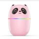 Adorable Panda Car Humidifier with Color LED - 220ml