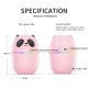 Adorable Panda Car Humidifier with Color LED - 220ml