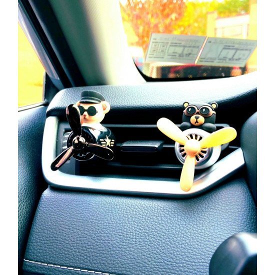 Brown Bear Car Air Vent Freshener