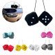 Plush Dice Car Hangings (6 colors) Plush Dice Car Hangings (6 colors)