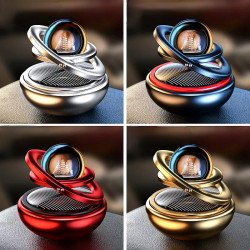 Crystal Ball Self Rotating Solar Car Air Freshener Crystal Ball Self Rotating Solar Car Air Freshener