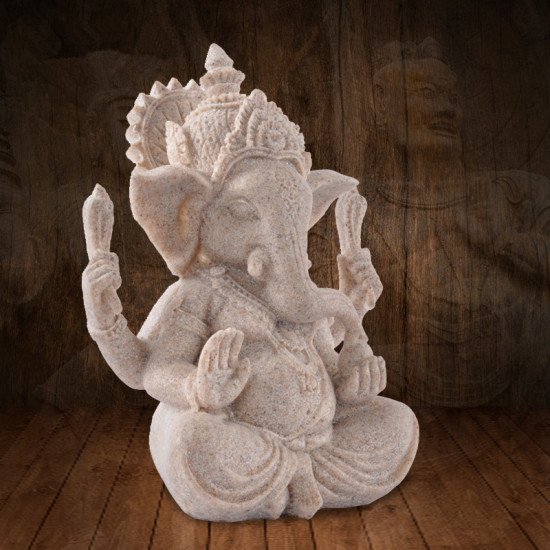 Lord Ganesha Sandstone Idol for Cars (2 colors) Lord Ganesha Sandstone Idol for Cars (2 colors)