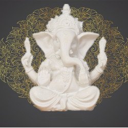 Lord Ganesha Sandstone Idol for Cars (2 colors) Lord Ganesha Sandstone Idol for Cars (2 colors)