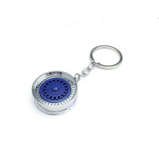 Sterling Rim Key Chains 