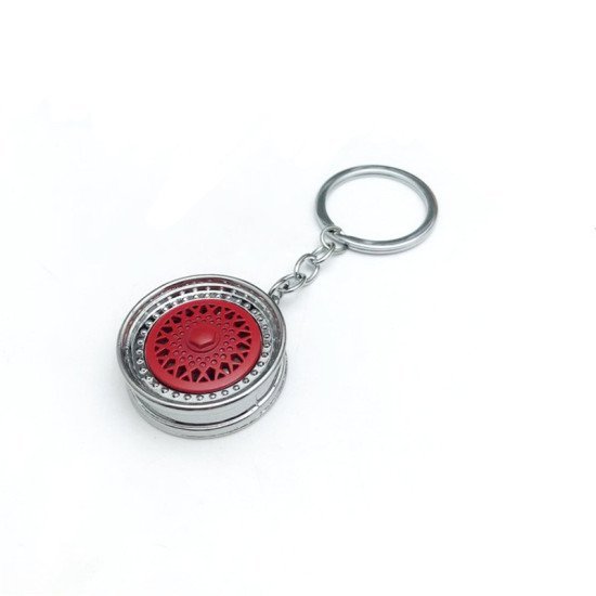 Sterling Rim Key Chains 