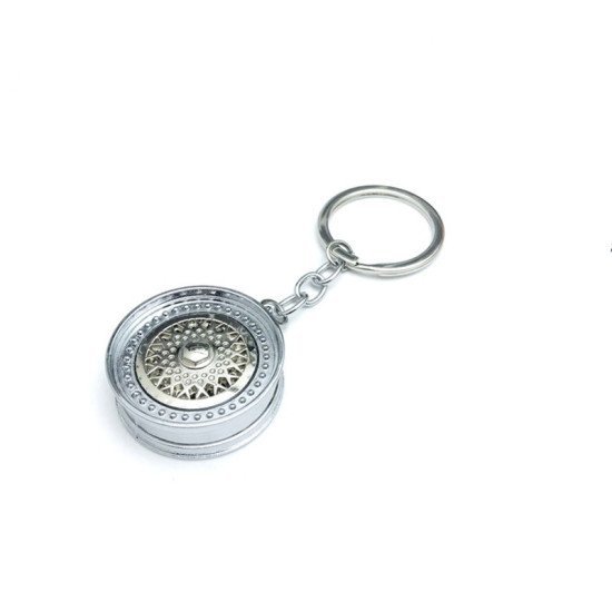 Sterling Rim Key Chains 