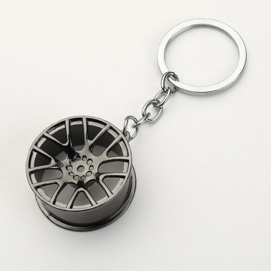 Sterling Rim Key Chains 