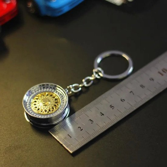 Sterling Rim Key Chains 