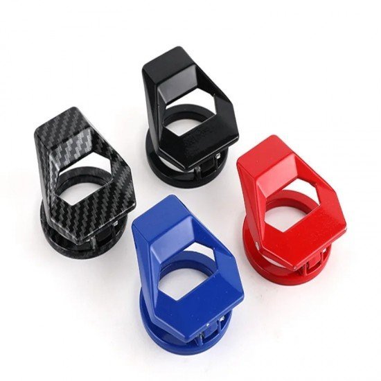 Turbo Car Engine Start Stop Button Flip Covers - Universal Fit (4 Colors) Turbo Car Engine Start Stop Button Flip Covers - Universal Fit (4 Colors)