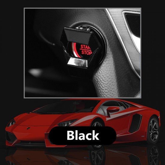 Turbo Car Engine Start Stop Button Flip Covers - Universal Fit (4 Colors) Turbo Car Engine Start Stop Button Flip Covers - Universal Fit (4 Colors)