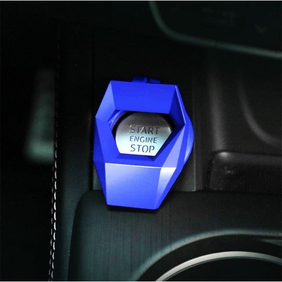 Turbo Car Engine Start Stop Button Flip Covers - Universal Fit (4 Colors) Turbo Car Engine Start Stop Button Flip Covers - Universal Fit (4 Colors)