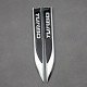 Turbo 3D Metal Emblems Pair - Universal Fit (2 colors) 